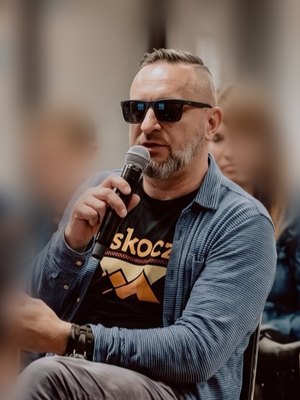 Rafał, prowadzący kurs Krypto na Lata